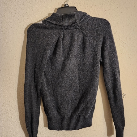 Tommy Hilfiger Argyle  Womens  Medium Cowl Neck Knit Sweater - Picture 3 of 4